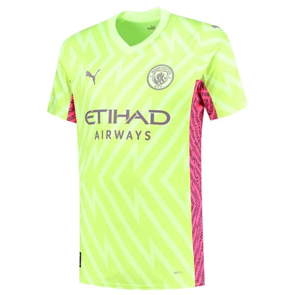 Thailande Maillot Manchester City Domicile Gardien 2023-24 Vert